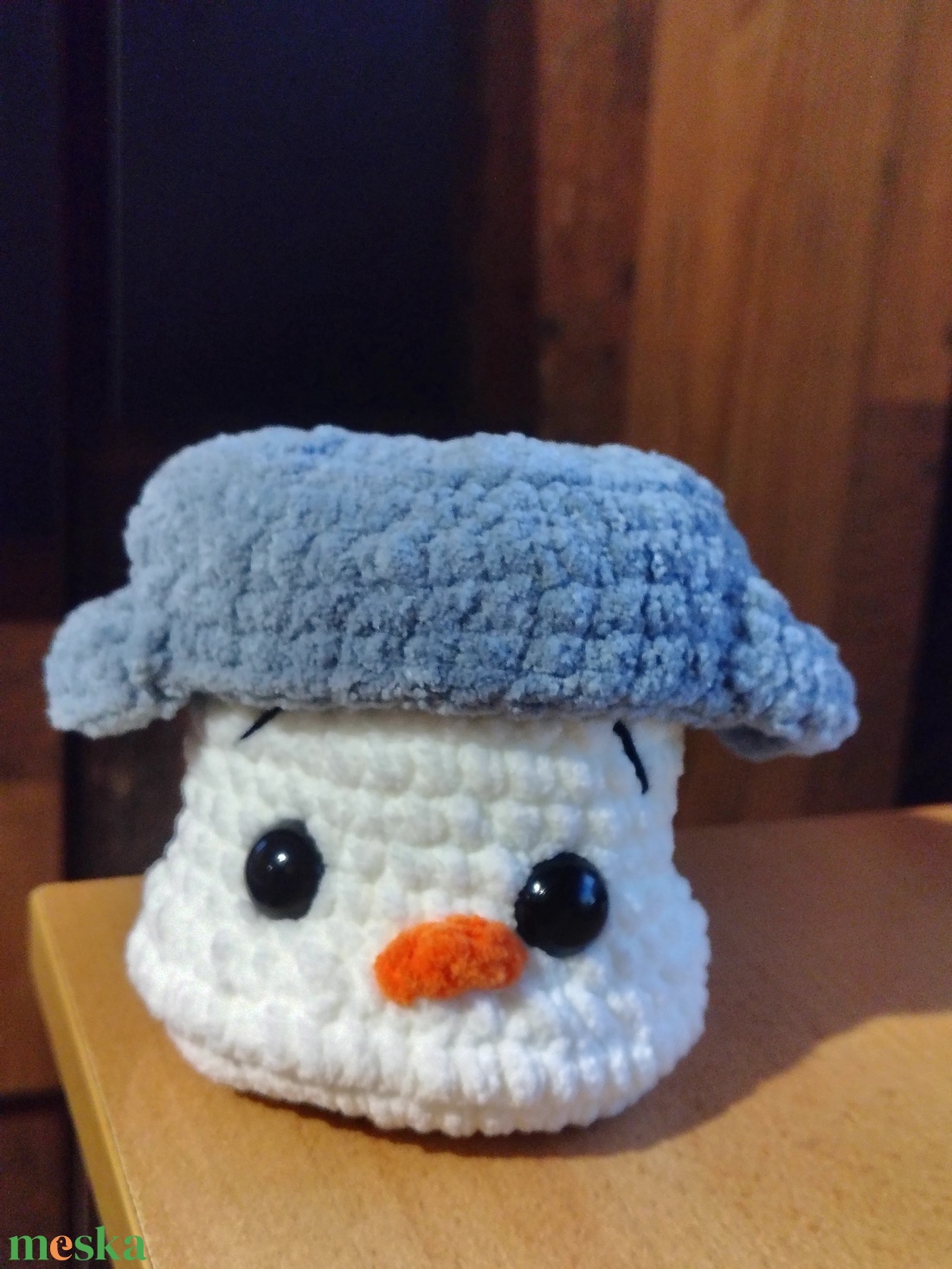 Hóember ajandék átadó - játék & sport - plüssállat & játékfigura - más figura - Meska.hu