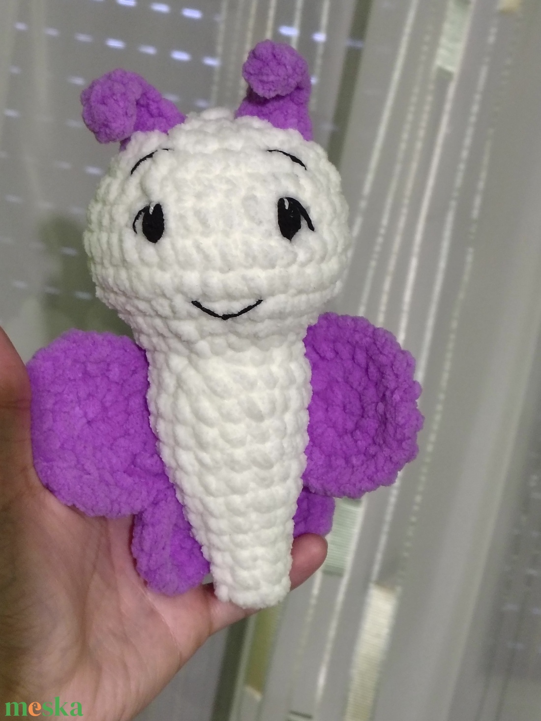 Pillangó horgolásminta - diy (csináld magad) - szabásminta, útmutató - horgolási minta - Meska.hu