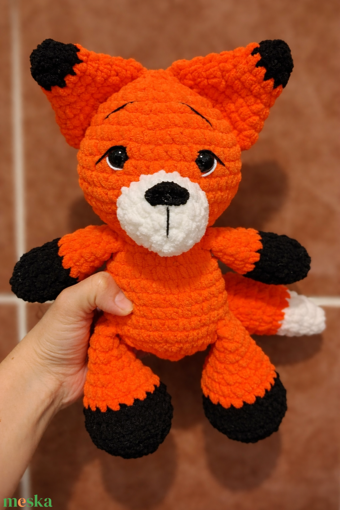 Róka Robi horgolásminta - diy (csináld magad) - szabásminta, útmutató - horgolási minta - Meska.hu