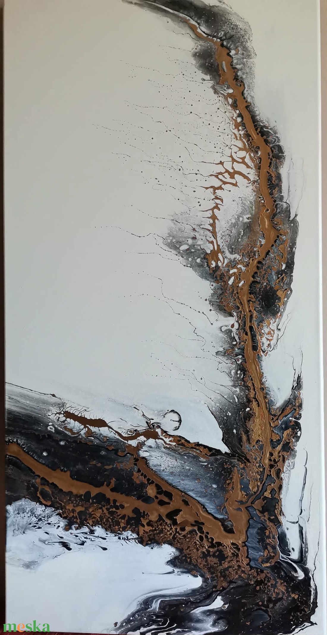 Fluid Art - művészet - festmény - akril - Meska.hu