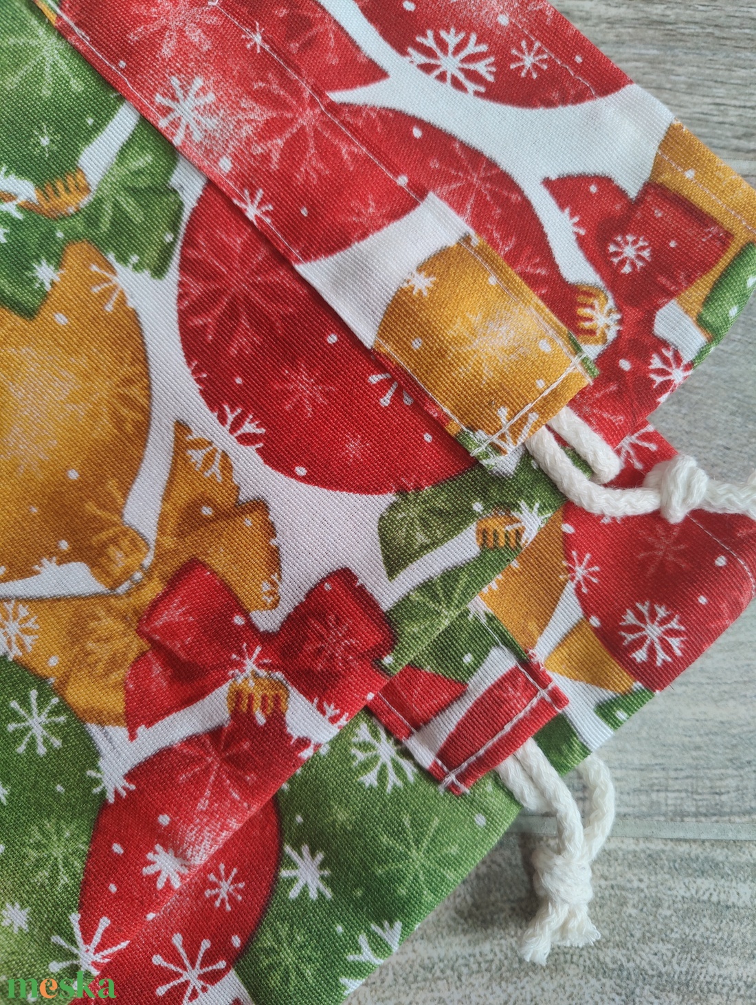 Karácsonyi ajándék zsák - karácsony - karácsonyi ajándékozás - karácsonyi ajándékcsomagolás - Meska.hu