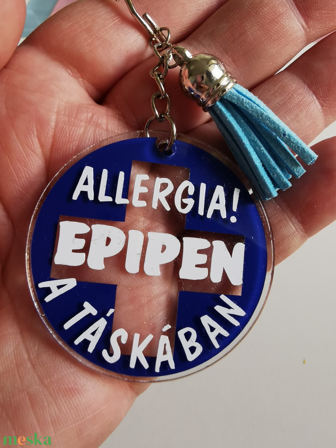 EpiPen jelölő - kulcstartó - táska & tok - kulcstartó & táskadísz - táskaakasztó - Meska.hu EpiPen jelölő - kulcstartó - táska & tok - kulcstartó & táskadísz - táskaakasztó - Meska.hu