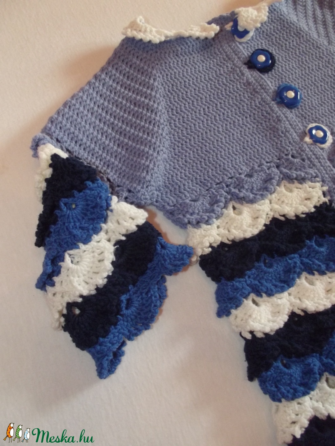 Kislány kardigán -  - Meska.hu