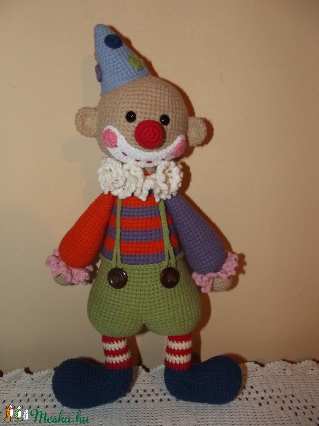 Horgolt bohóc -  - Meska.hu