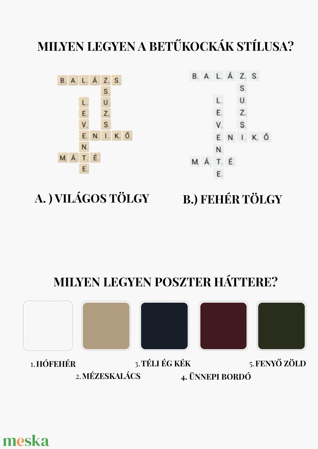 A Mi Kis Világunk � Személyre Szabott Családi Scrabble Kép Fotóval - otthon & életmód - dekoráció - kép & falikép - poszter - Meska.hu
