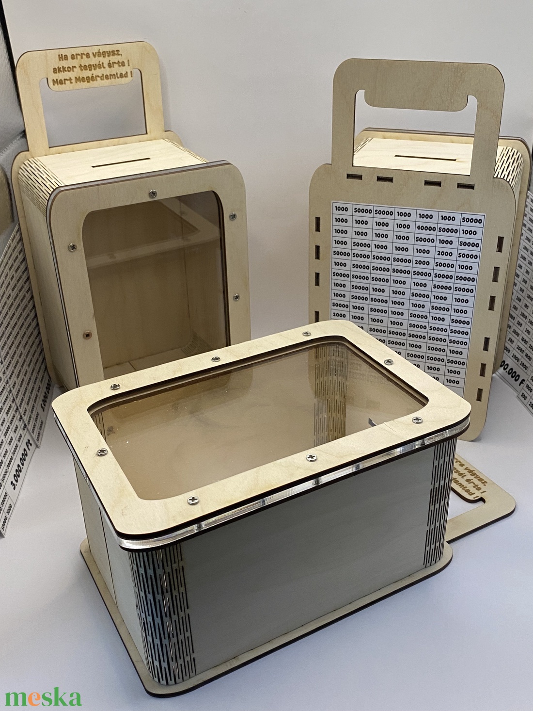 Bőrönd Persely - otthon & életmód - dekoráció - asztal és polc dekoráció - persely - Meska.hu