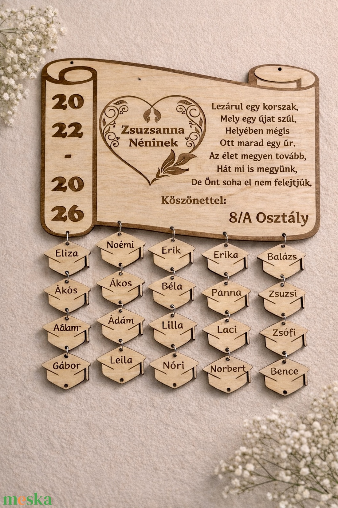Ballagási ajándék - otthon & életmód - dekoráció - fali és függő dekoráció - függődísz - Meska.hu