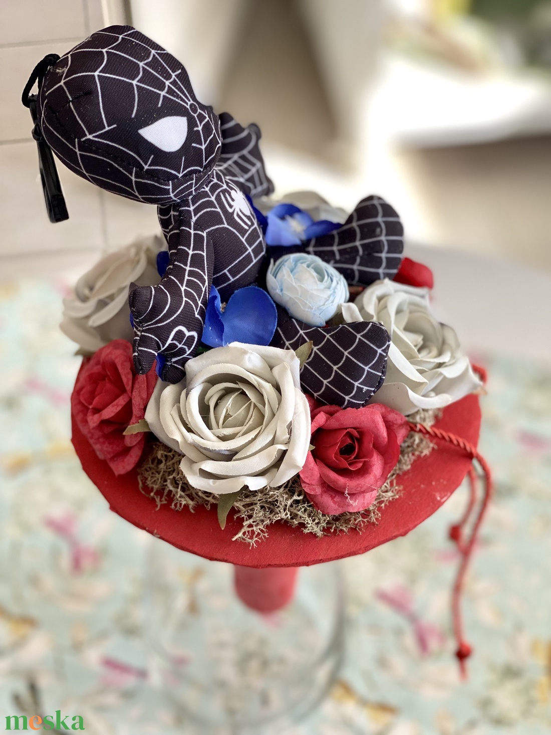 Szuperhős ballagási csokrok  - otthon & életmód - dekoráció - virágdísz és tartó - csokor & virágdísz - Meska.hu