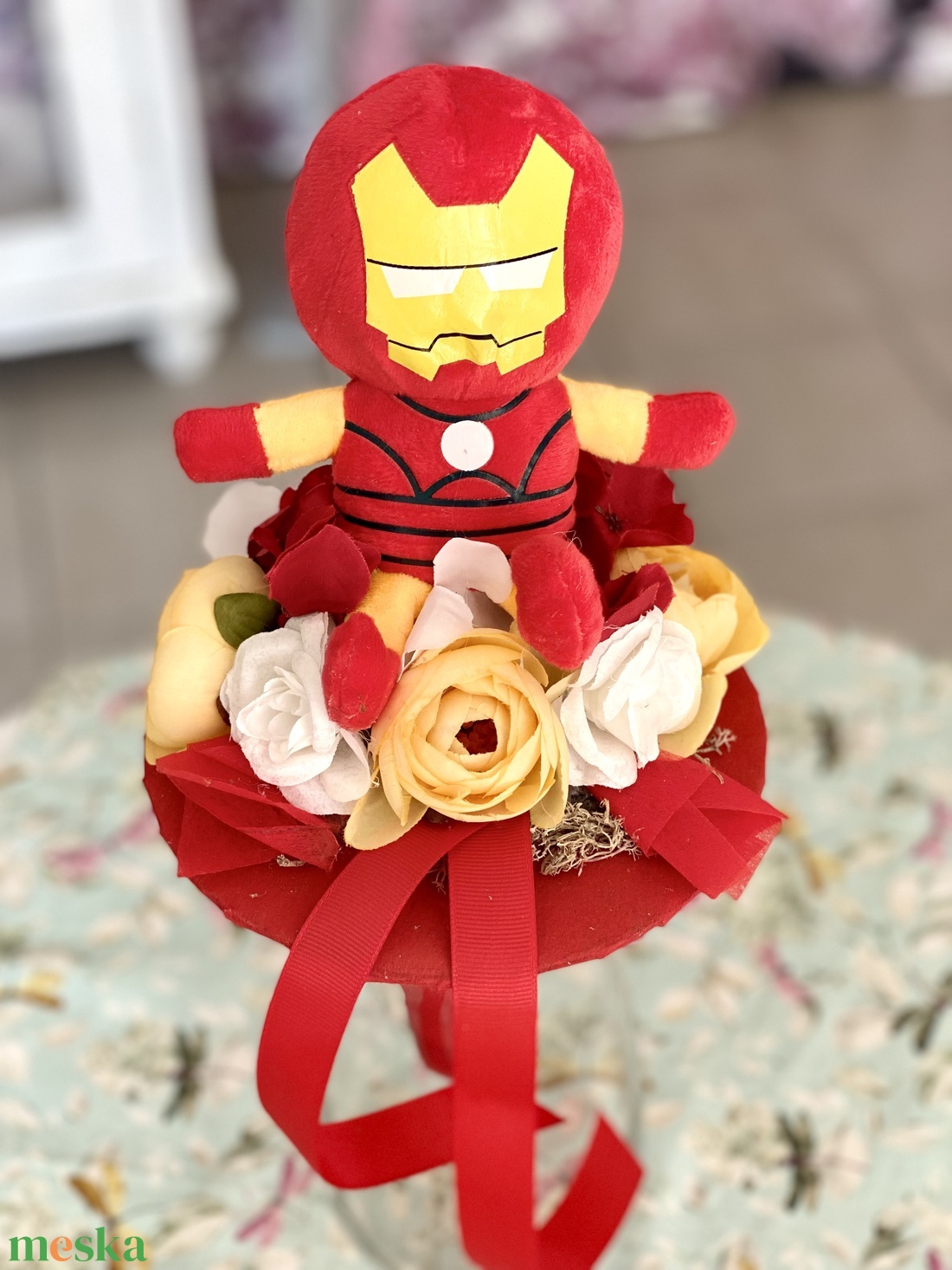Szuperhős ballagási csokrok  - otthon & életmód - dekoráció - virágdísz és tartó - csokor & virágdísz - Meska.hu