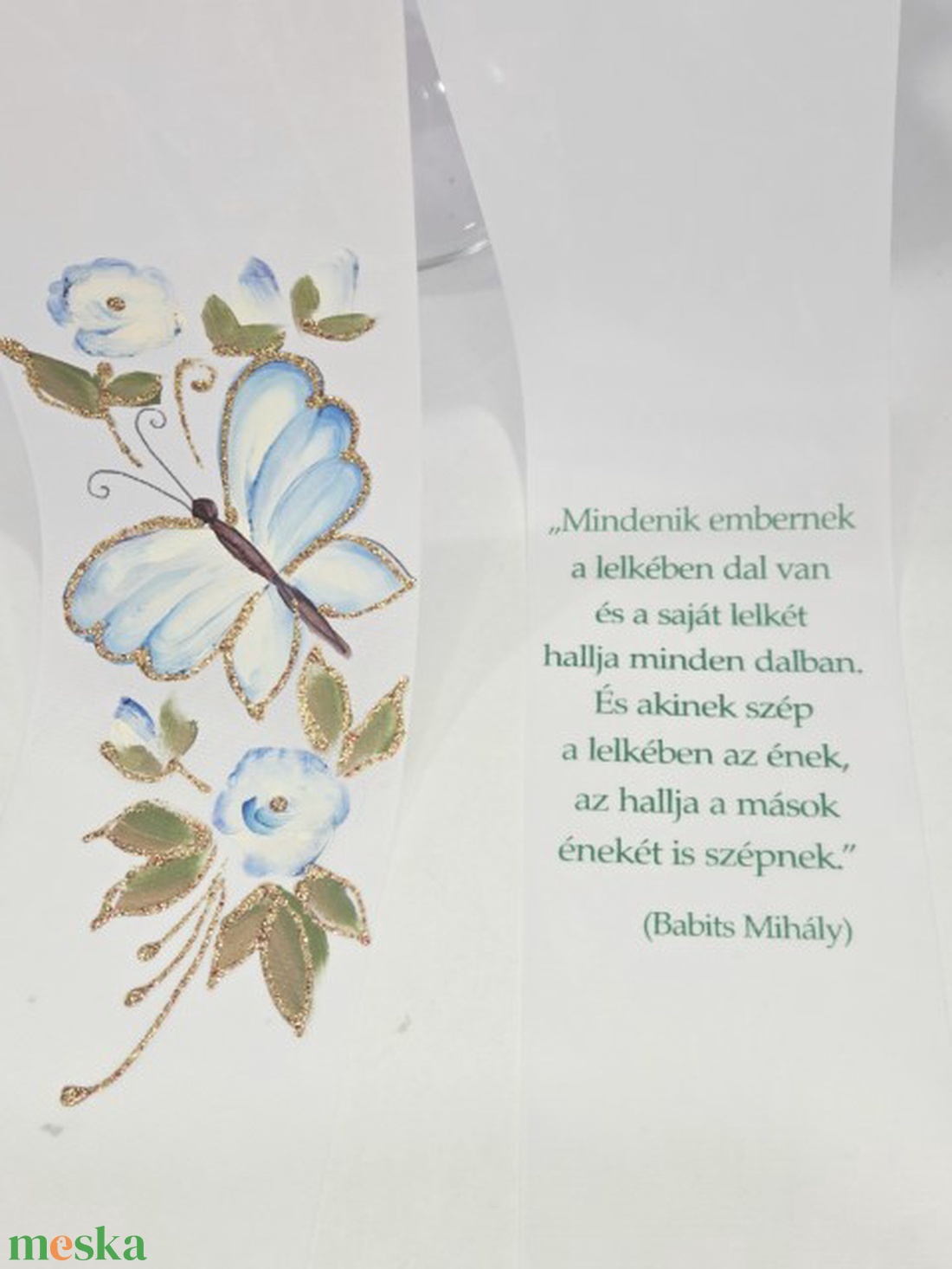 Világoskék szarkaláb rózsaszín ballagási csokor - otthon & életmód - virágdekoráció - virágok - virágcsokor - Meska.hu