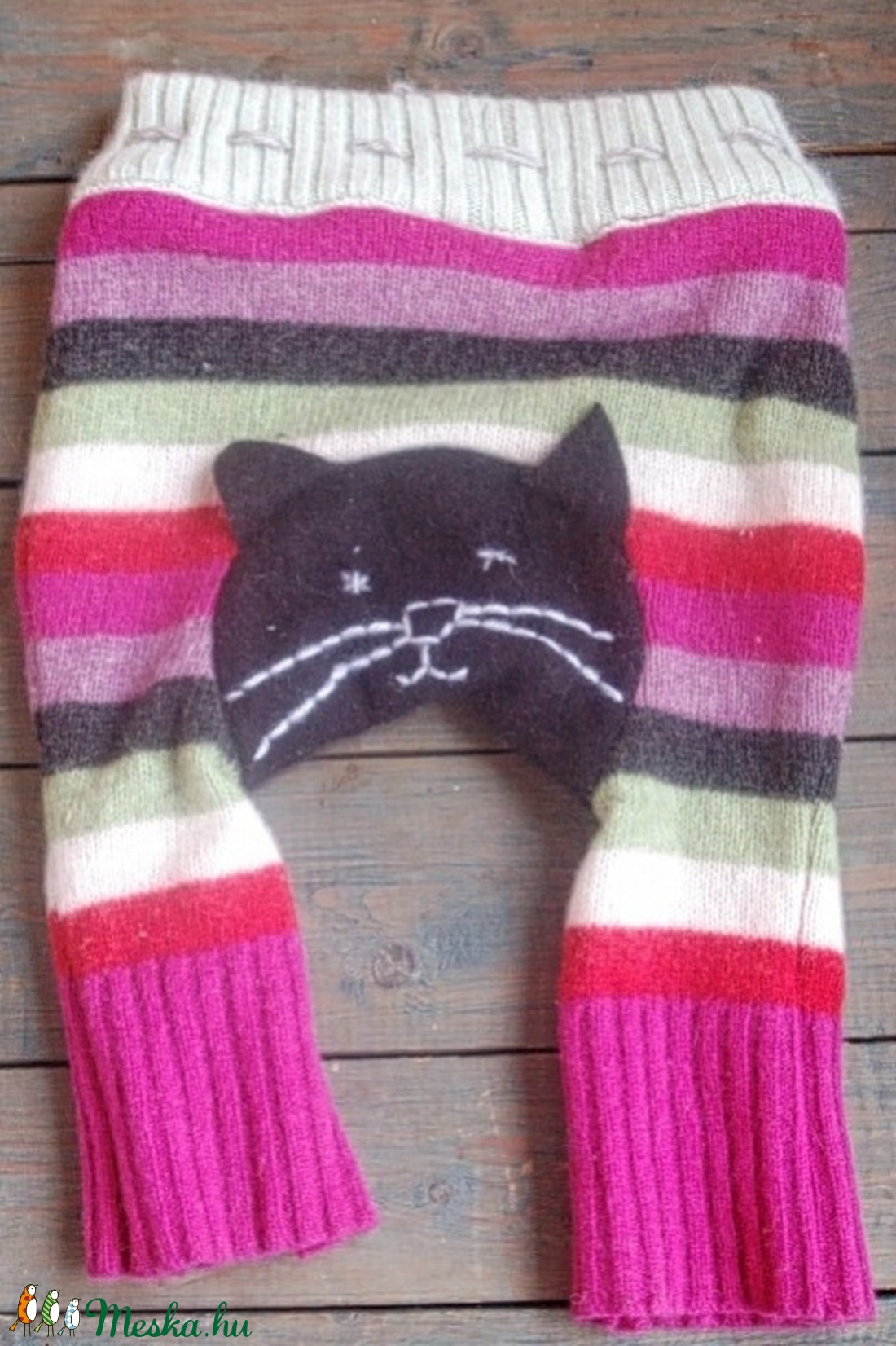 Gyapjú pelenka külső, longies - egyedi mintával - L méret -  - Meska.hu