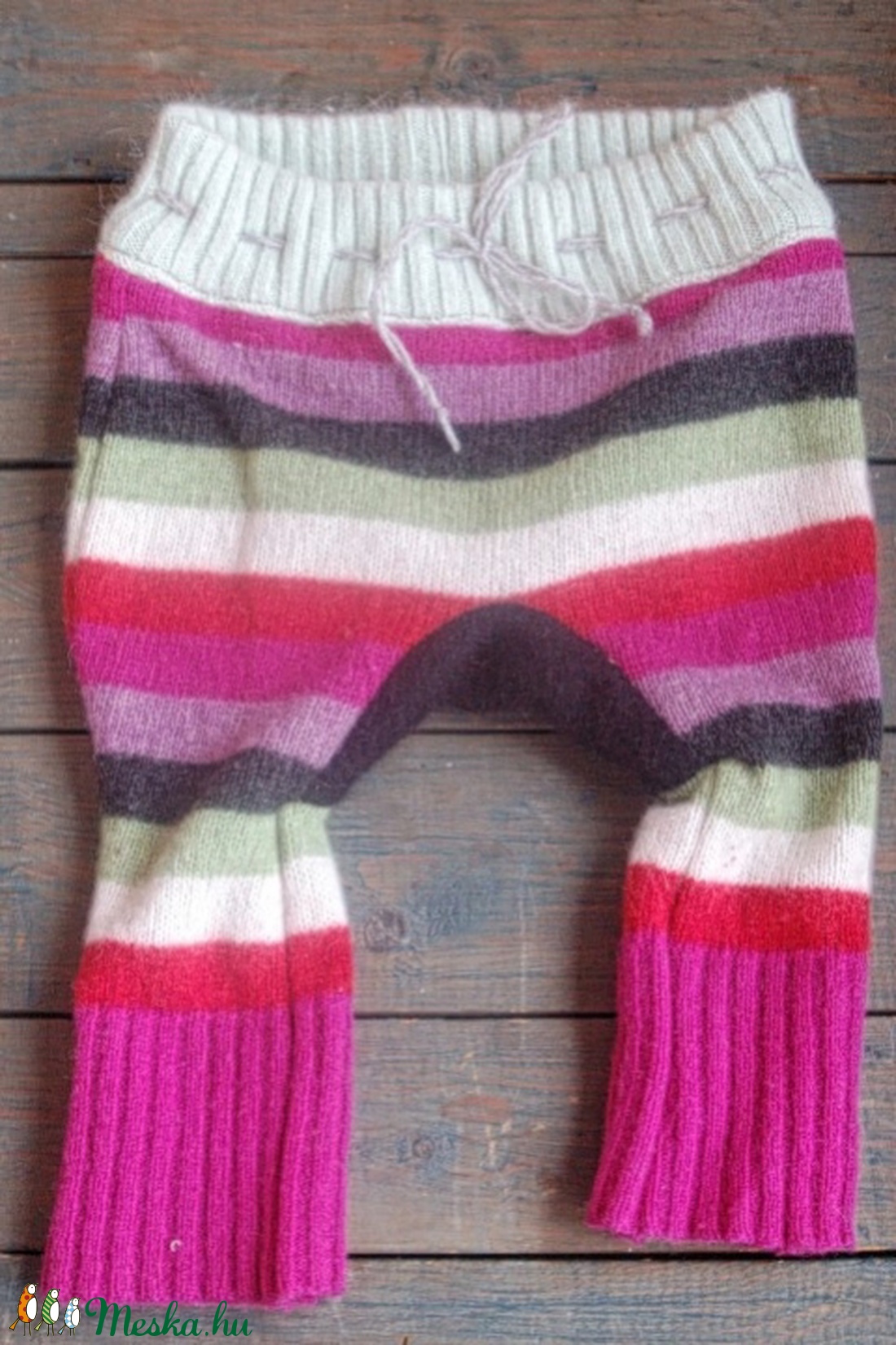 Gyapjú pelenka külső, longies - egyedi mintával - L méret -  - Meska.hu