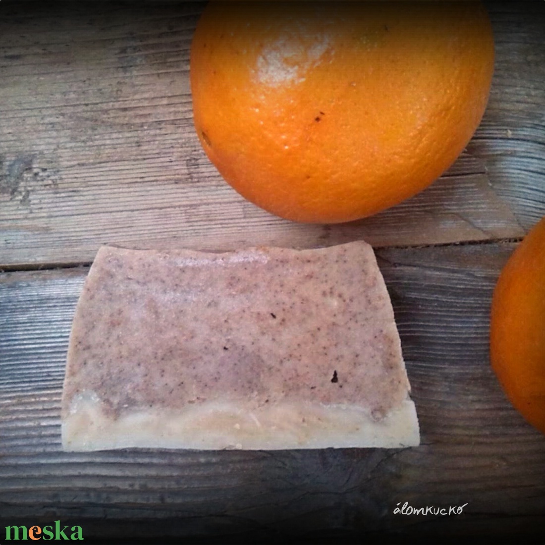 Narancs - fahéj szappan zabtejjel és szőlőmag olajjal - szépségápolás - szappan & fürdés - kézműves szappan - Meska.hu