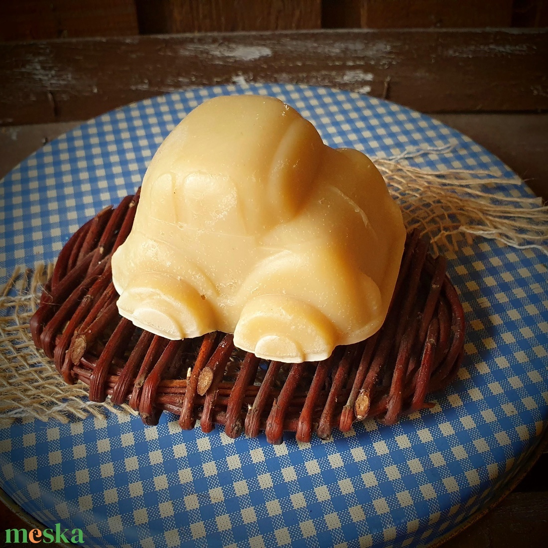 Babaszappan sheavajjal és körömvirággal - szépségápolás - szappan & fürdés - kézműves szappan - Meska.hu