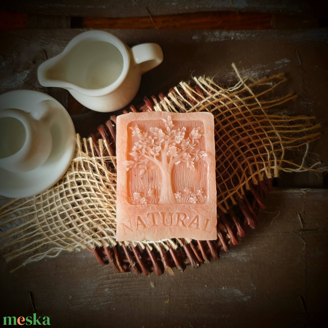 Joghurt-kubeba szappan szőlőmag olajjal és kecsketejjel - szépségápolás - szappan & fürdés - kézműves szappan - Meska.hu