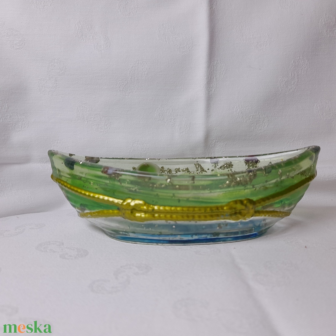 Csónak ékszer tartó - ékszer - ékszertartó - ékszertartó tál - Meska.hu