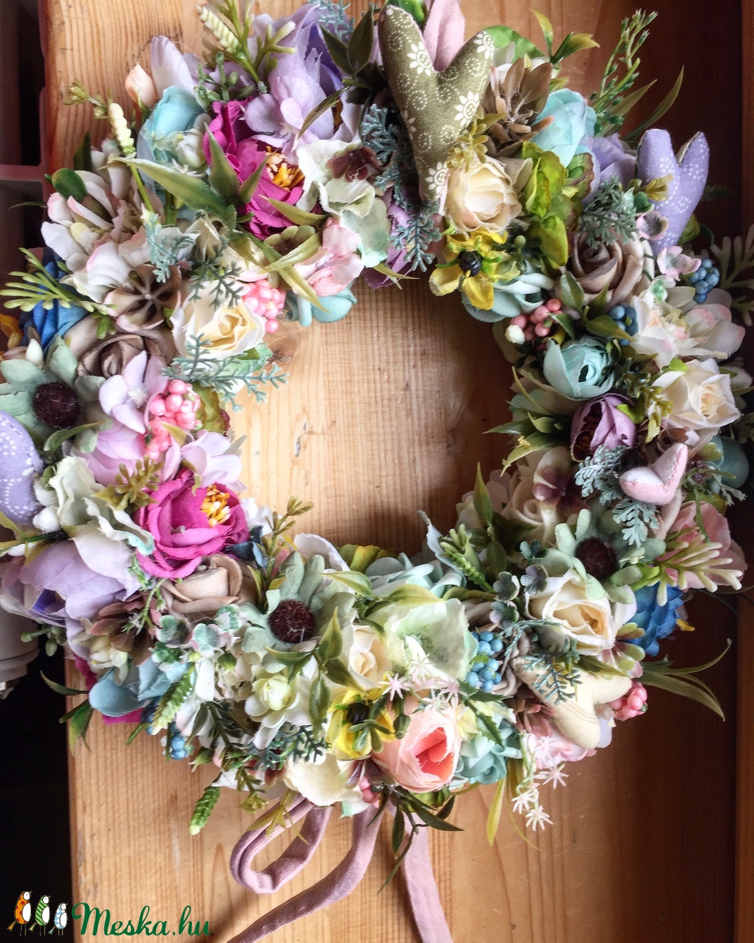 Kedves viragos ajtodisz -  - Meska.hu