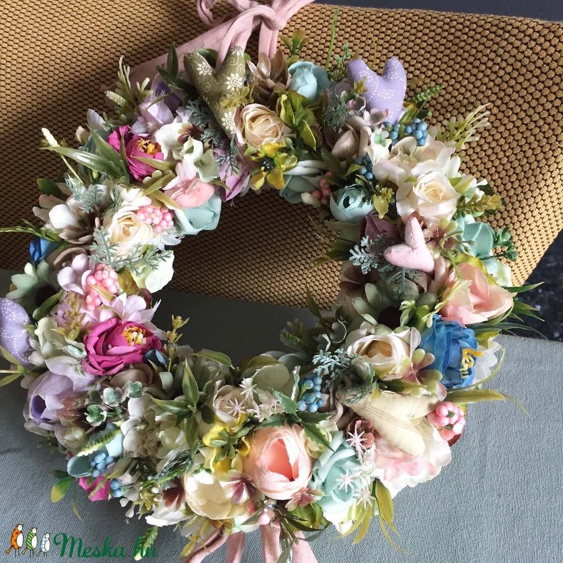 Kedves viragos ajtodisz -  - Meska.hu