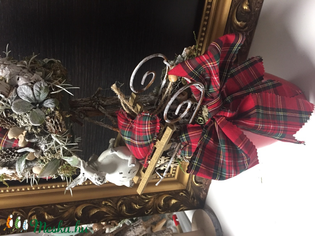 Skótkockás kúpfenyő - karácsony - karácsonyi lakásdekoráció - Meska.hu