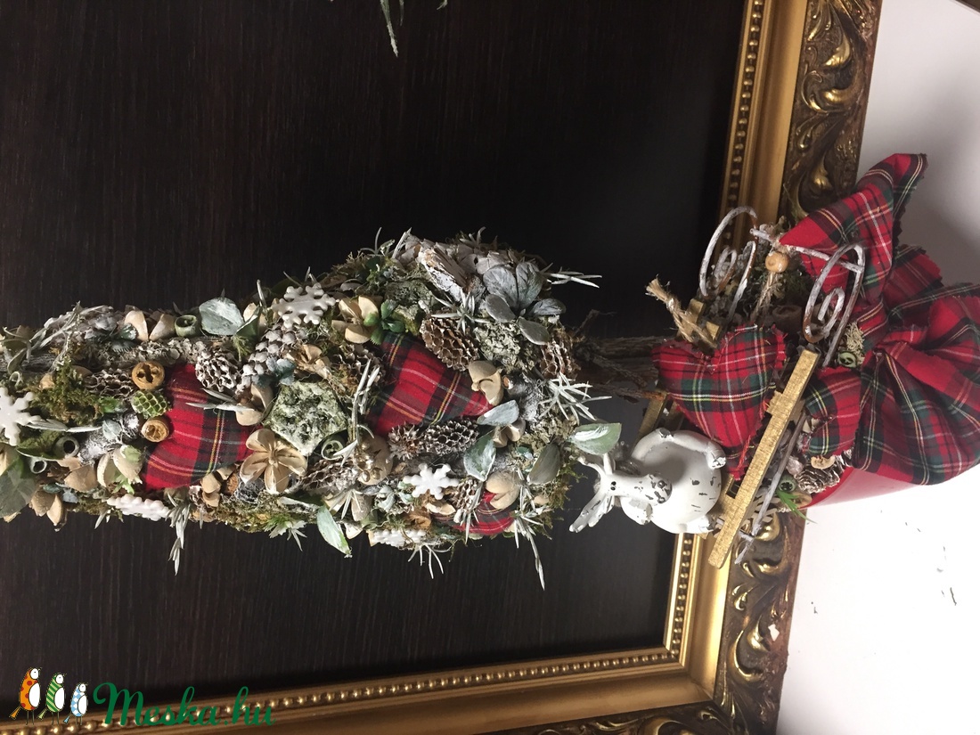 Skótkockás kúpfenyő - karácsony - karácsonyi lakásdekoráció - Meska.hu