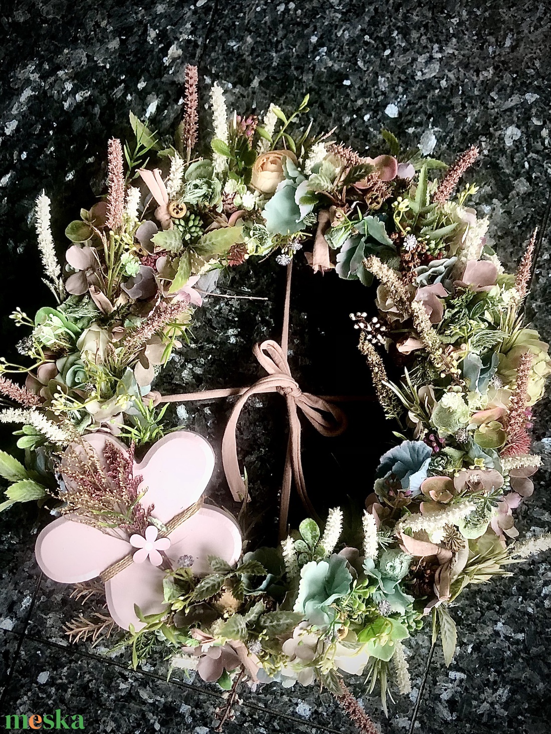 Tavaszváró ajtódísz - otthon & életmód - dekoráció - ajtó- és ablak dekoráció - ajtódísz & kopogtató - Meska.hu