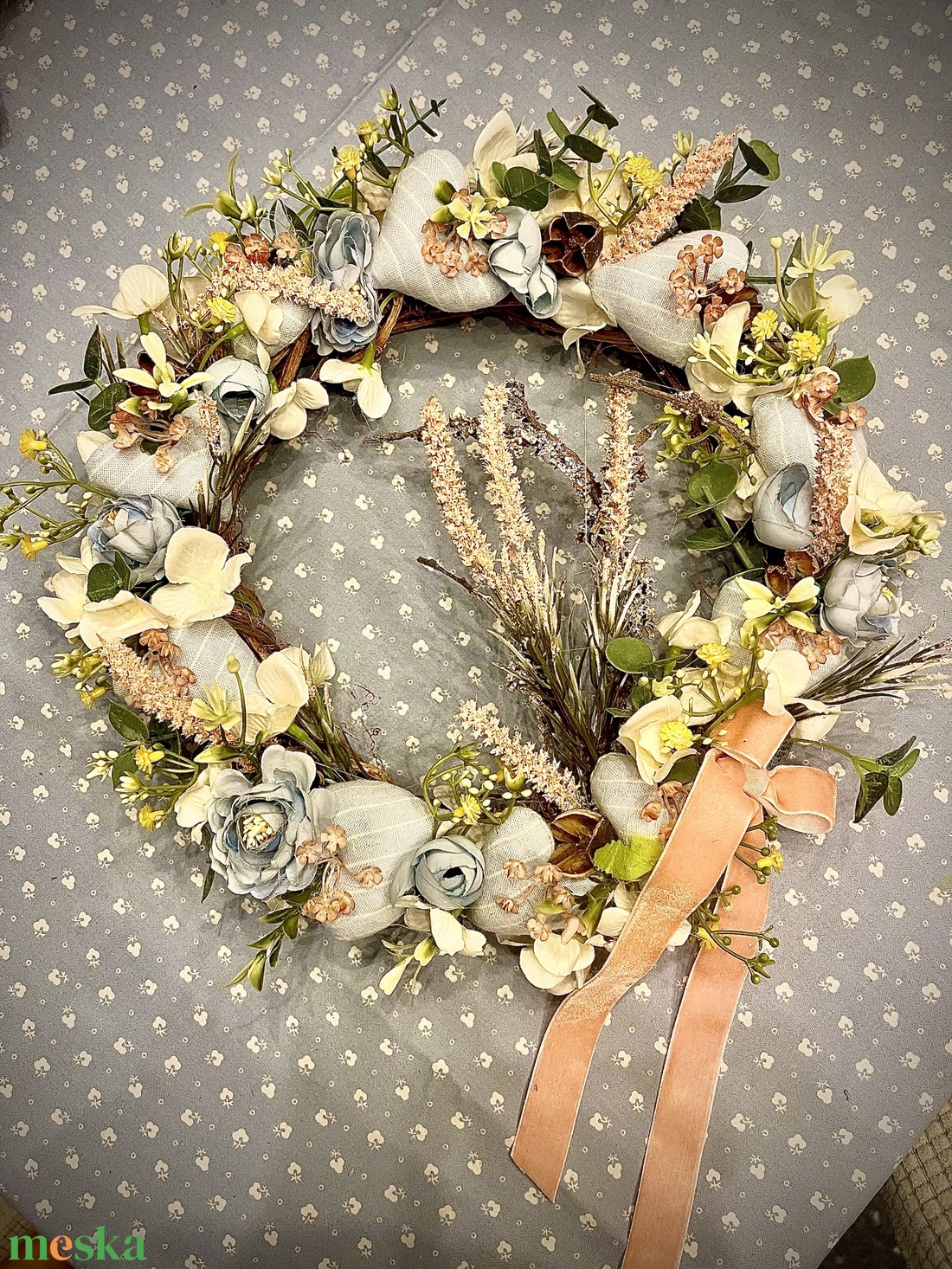 Ajtódísz tavasz-nyár - otthon & életmód - dekoráció - ajtó- és ablak dekoráció - ajtódísz & kopogtató - Meska.hu