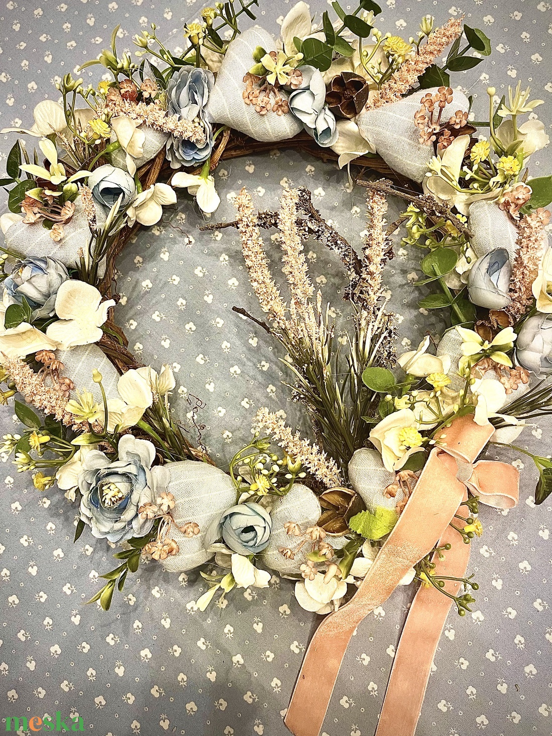 Ajtódísz tavasz-nyár - otthon & életmód - dekoráció - ajtó- és ablak dekoráció - ajtódísz & kopogtató - Meska.hu