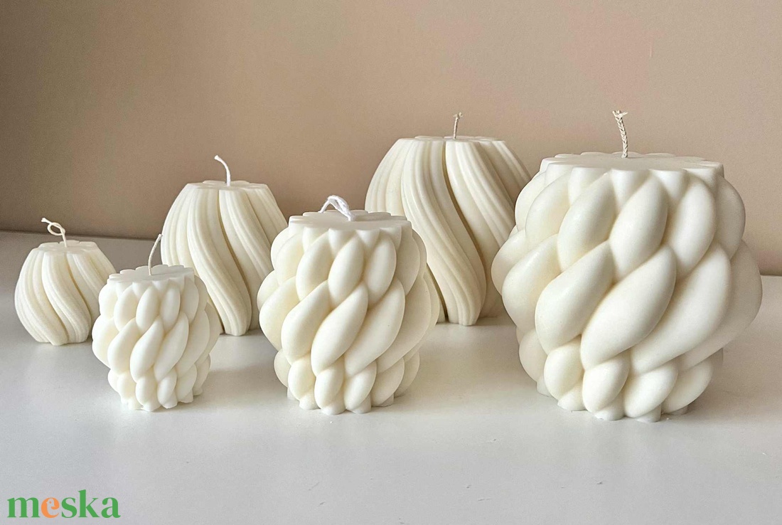 Szójaviasz formagyertya Bubis Kicsi  - otthon & életmód - gyertya, illat, aroma - gyertya - Meska.hu