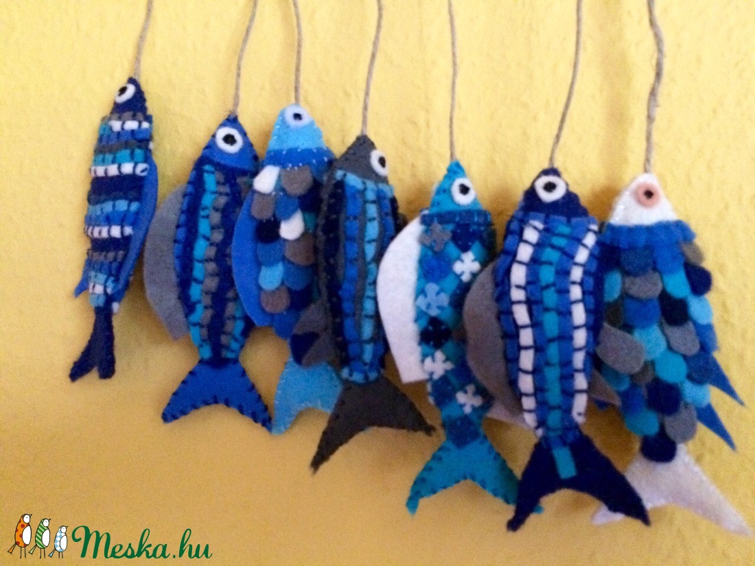 Ajtódísz halakkal -  - Meska.hu