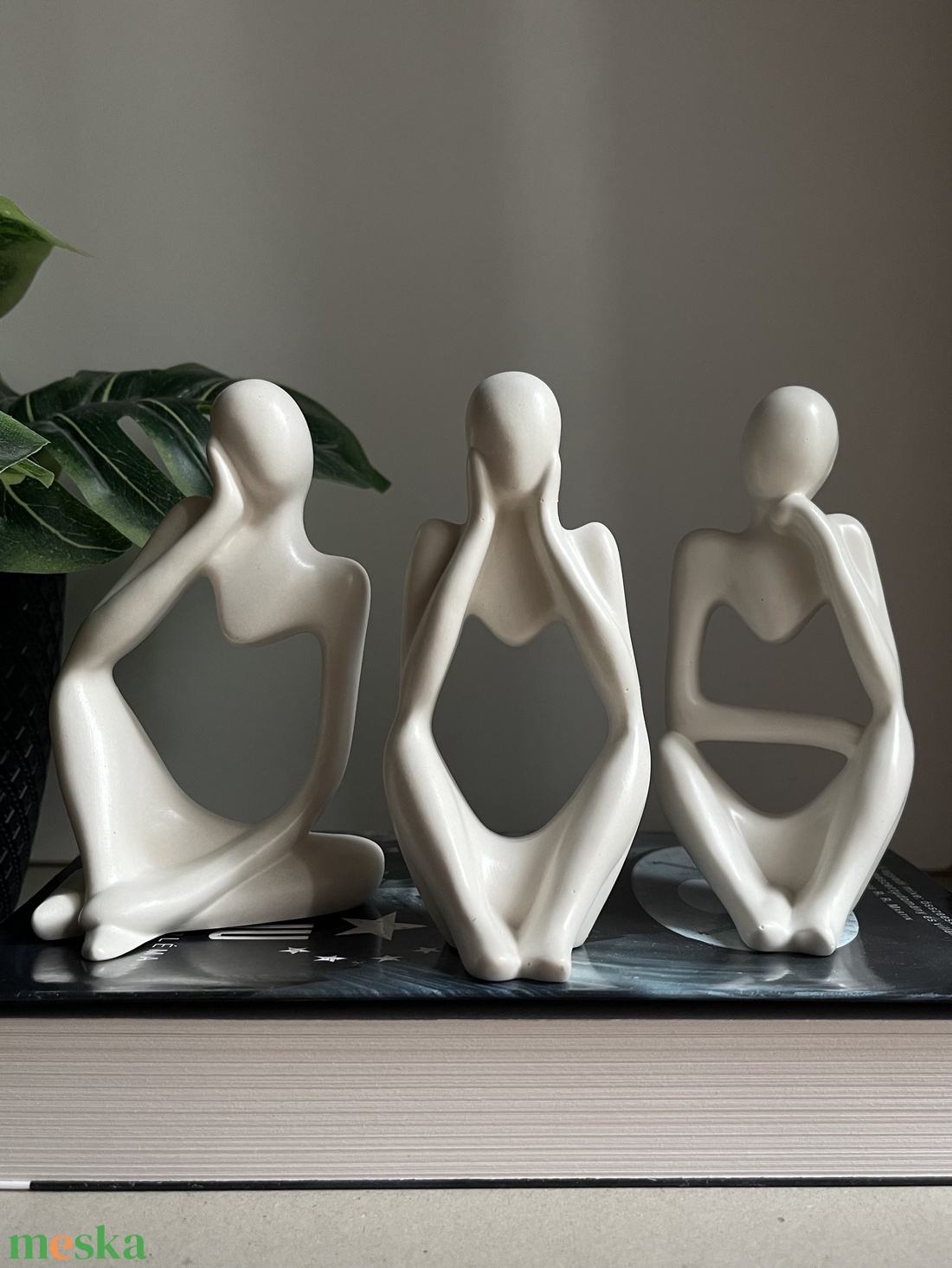 A GONDOLKODÓK szobrok - otthon & életmód - dekoráció - asztal és polc dekoráció - asztaldísz - Meska.hu
