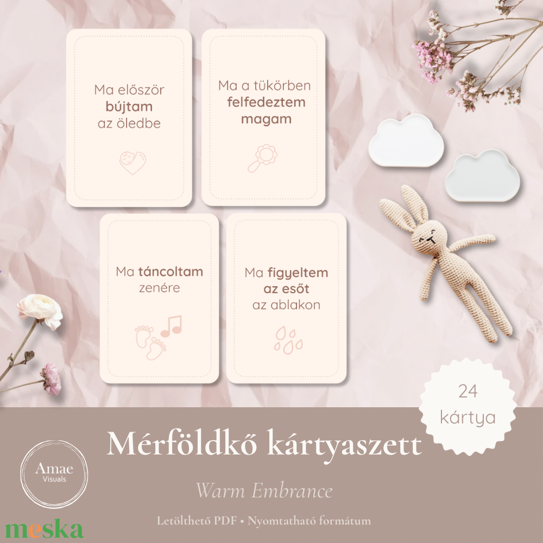 Mérföldkő kártyák Warm Embrance Letölthető PDF Amae Visuals - művészet - grafika & illusztráció - digitális - Meska.hu Mérföldkő kártyák Warm Embrance Letölthető PDF Amae Visuals - művészet - grafika & illusztráció - digitális - Meska.hu