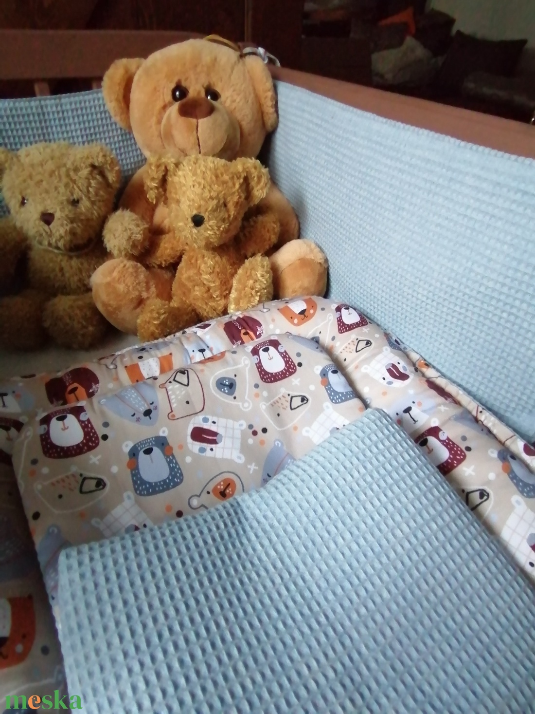 Babafészek 7 részes - otthon & életmód - babaszoba, gyerekszoba - babafészek - Meska.hu