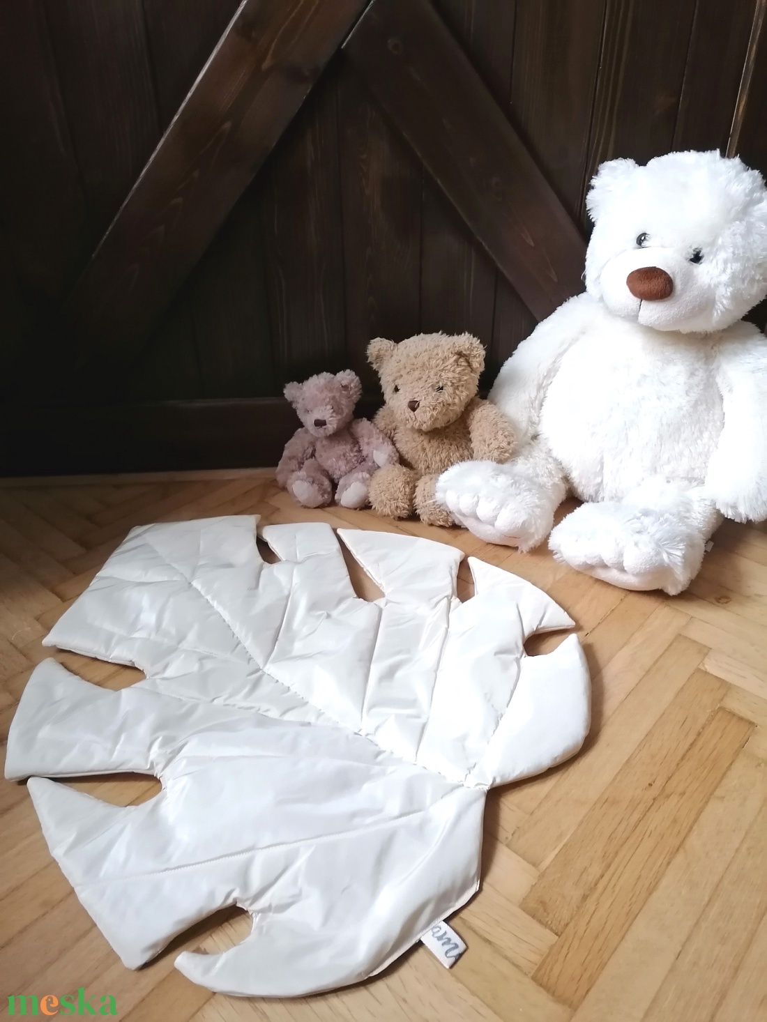 Levélszőnyeg filodendron vaj színű akciós termékkép 1