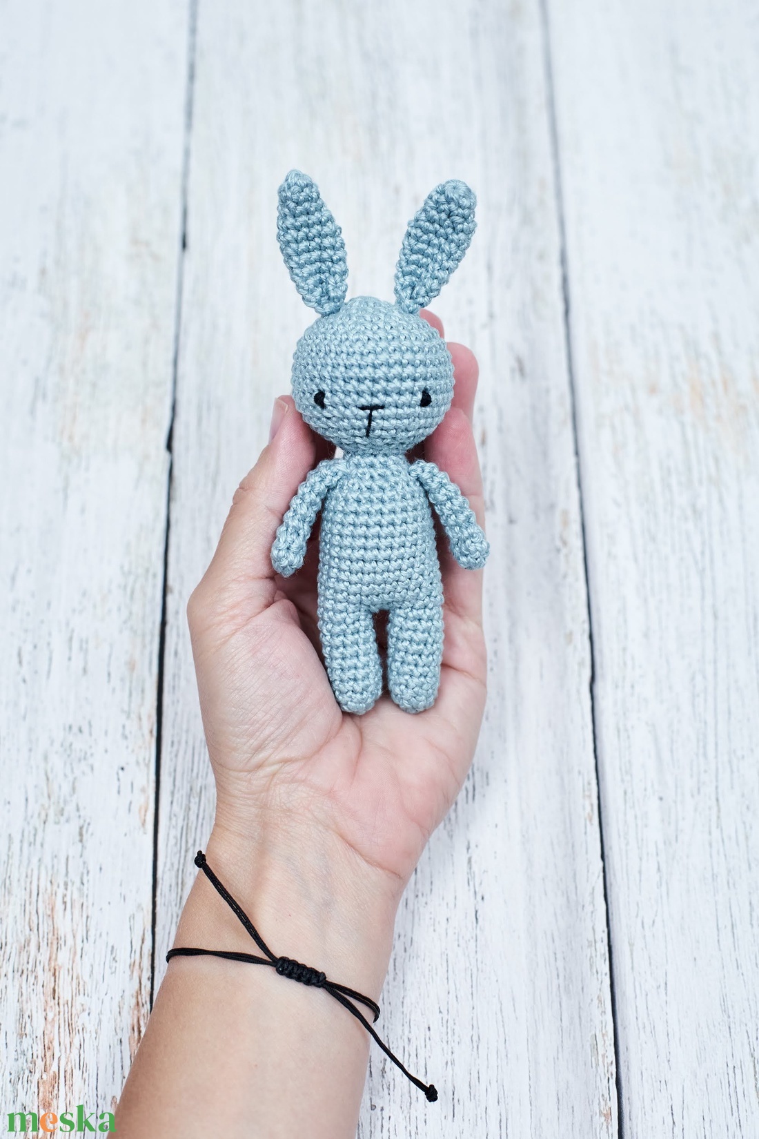 ZsebAmara - horgolt MINI nyuszi, marokállatka (bármilyen színben) - játék & sport - plüssállat & játékfigura - nyuszi - Meska.hu