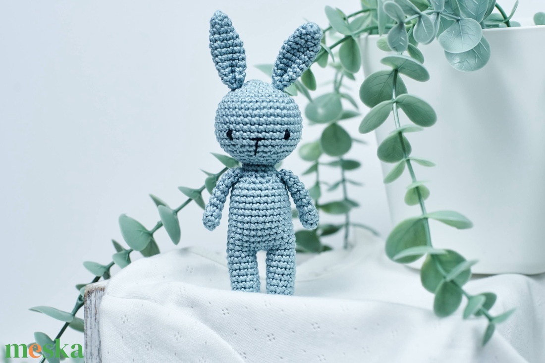 ZsebAmara - horgolt MINI nyuszi, marokállatka (bármilyen színben) akciós termékkép 1