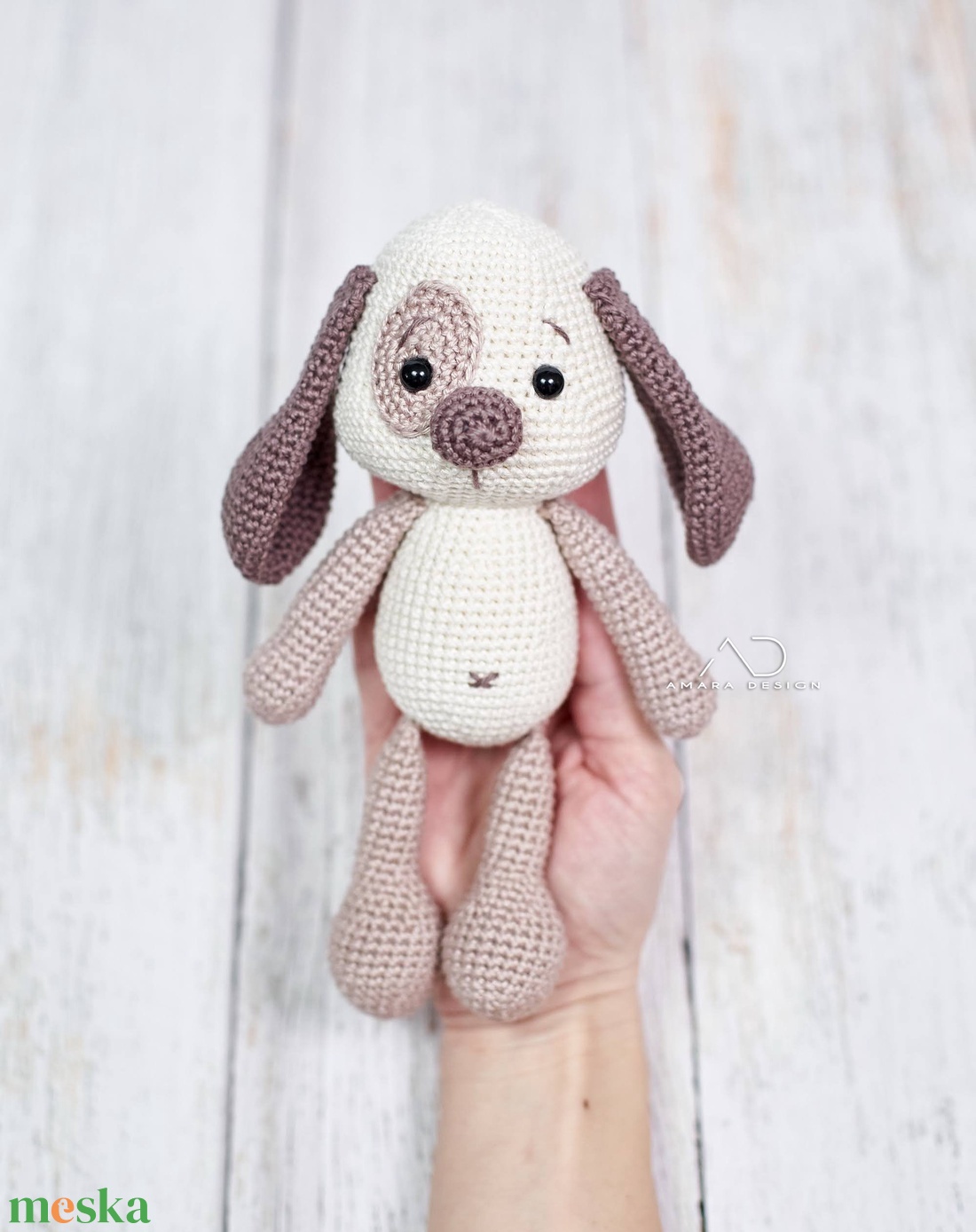 Horgolt foltos Henry kutyus, amigurumi kutya - játék & sport - plüssállat & játékfigura - kutya - Meska.hu Horgolt foltos Henry kutyus, amigurumi kutya - játék & sport - plüssállat & játékfigura - kutya - Meska.hu