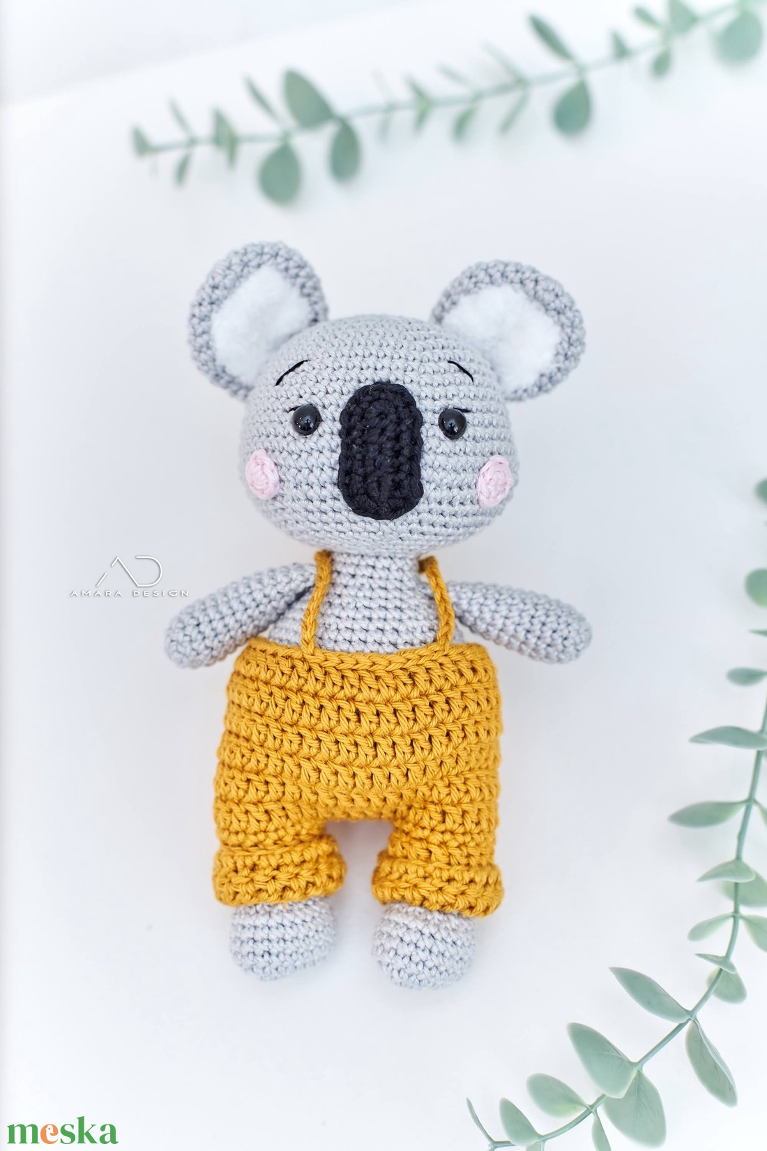 LOLA - horgolt koala - játék & sport - plüssállat & játékfigura - más figura - Meska.hu LOLA - horgolt koala - játék & sport - plüssállat & játékfigura - más figura - Meska.hu