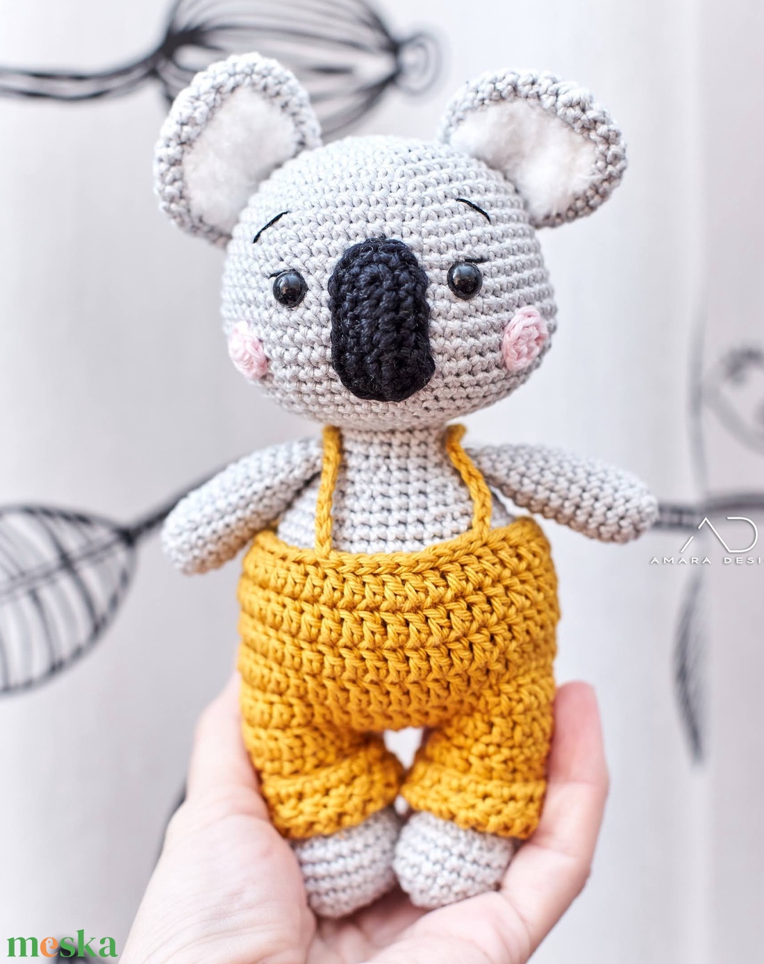 LOLA - horgolt koala - játék & sport - plüssállat & játékfigura - más figura - Meska.hu LOLA - horgolt koala - játék & sport - plüssállat & játékfigura - más figura - Meska.hu