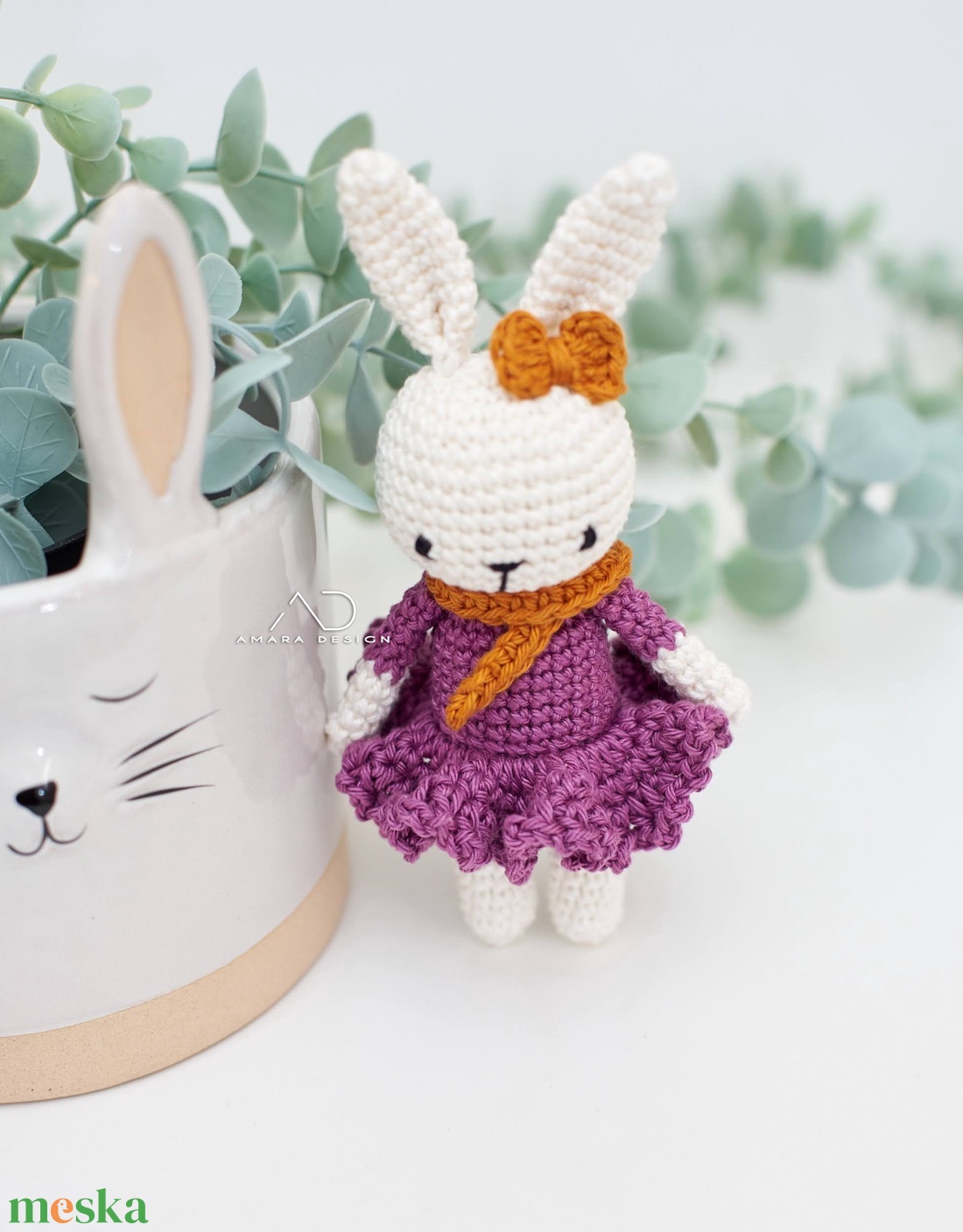 ZsebAmara - horgolt MINI balerina nyuszi, marokállatka - játék & sport - plüssállat & játékfigura - nyuszi - Meska.hu ZsebAmara - horgolt MINI balerina nyuszi, marokállatka - játék & sport - plüssállat & játékfigura - nyuszi - Meska.hu