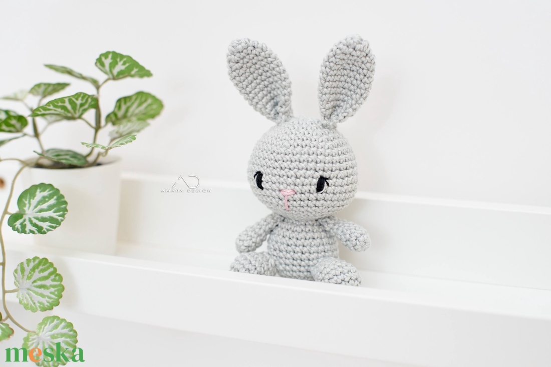 ZsebAmara - horgolt MINI ülő nyuszi marokfigura, húsvéti nyuszi - játék & sport - plüssállat & játékfigura - nyuszi - Meska.hu ZsebAmara - horgolt MINI ülő nyuszi marokfigura, húsvéti nyuszi - játék & sport - plüssállat & játékfigura - nyuszi - Meska.hu