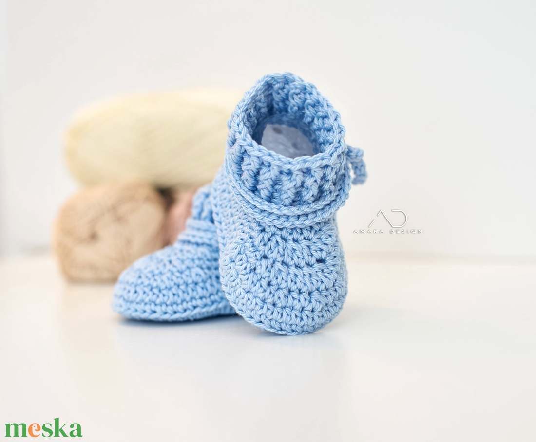 Horgolt babacipő - bármilyen színekben rendelhető - ruha & divat - babaruha & gyerekruha - babacipő - Meska.hu Horgolt babacipő - bármilyen színekben rendelhető - ruha & divat - babaruha & gyerekruha - babacipő - Meska.hu