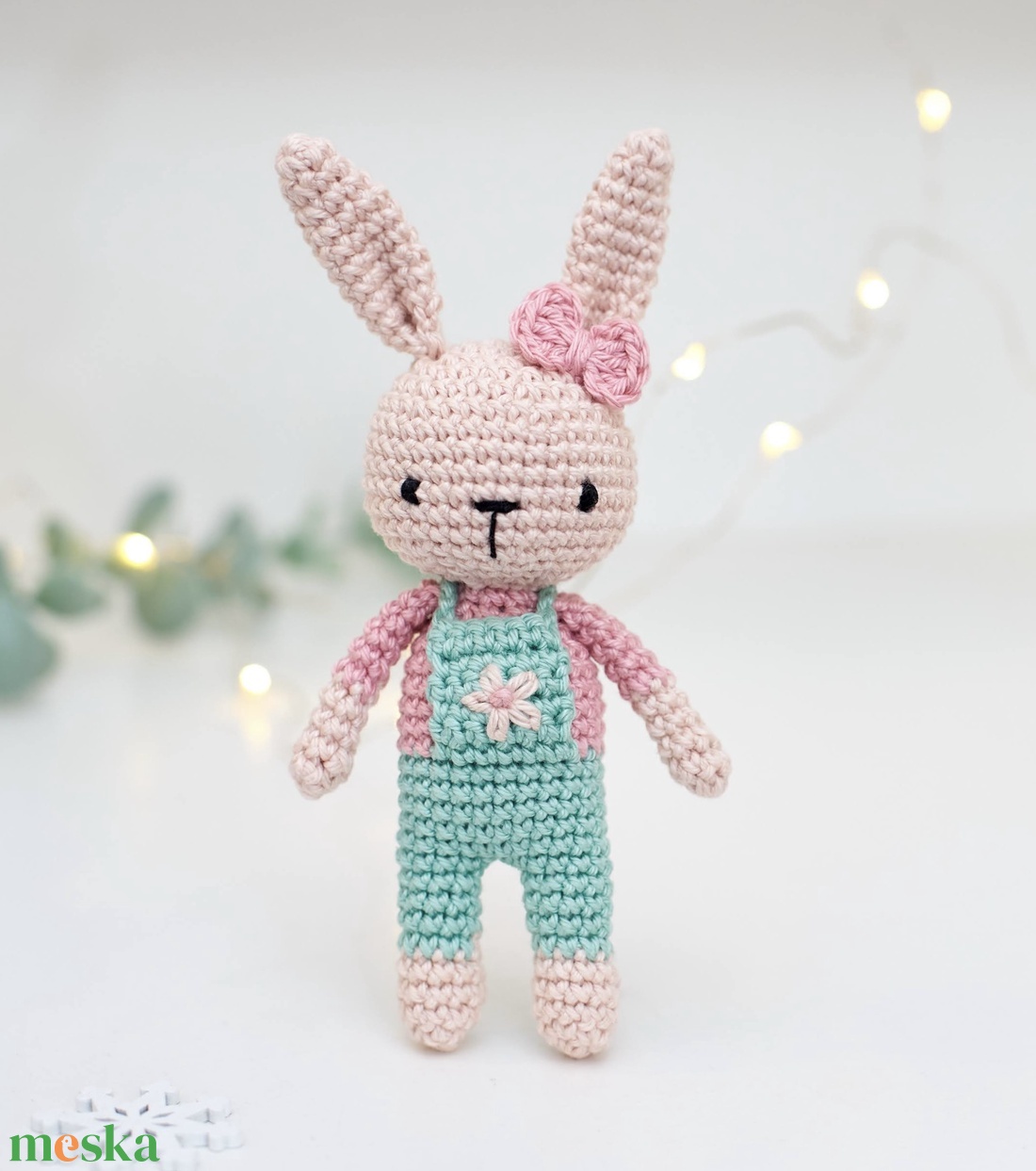 ZsebAmara - horgolt MINI nyuszi, marokállatka - játék & sport - plüssállat & játékfigura - nyuszi - Meska.hu