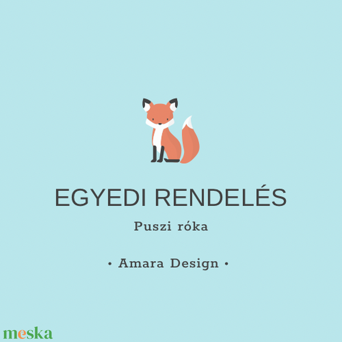 Horgolt Puszi róka  - játék & sport - plüssállat & játékfigura - róka - Meska.hu