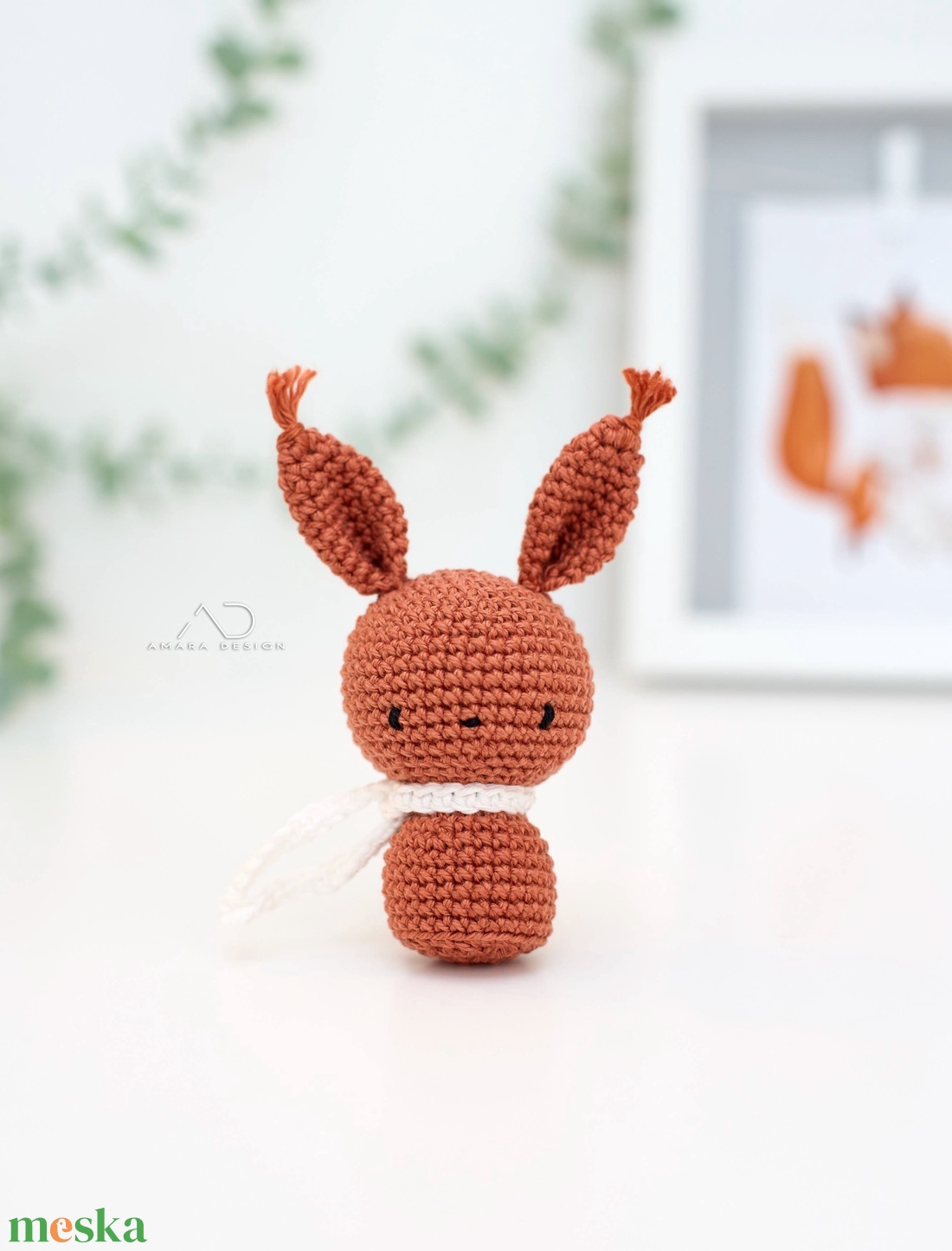 ZsebAmara - horgolt mókus, marokfigura - játék & sport - plüssállat & játékfigura - róka - Meska.hu