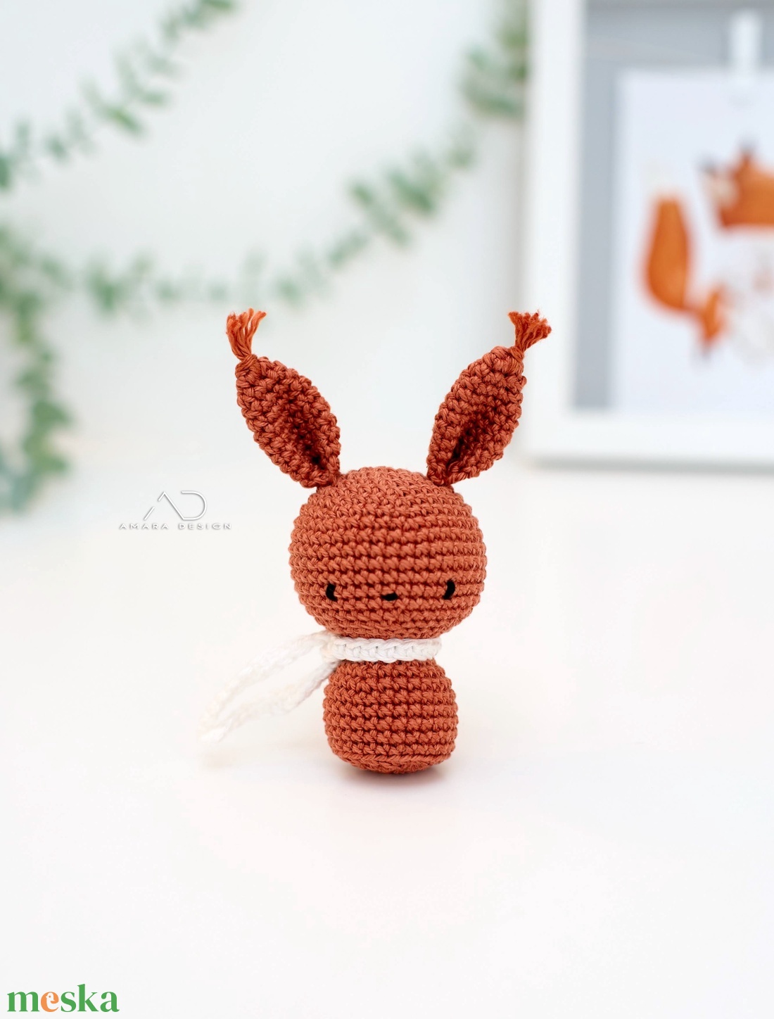 ZsebAmara - horgolt mókus, marokfigura - játék & sport - plüssállat & játékfigura - róka - Meska.hu