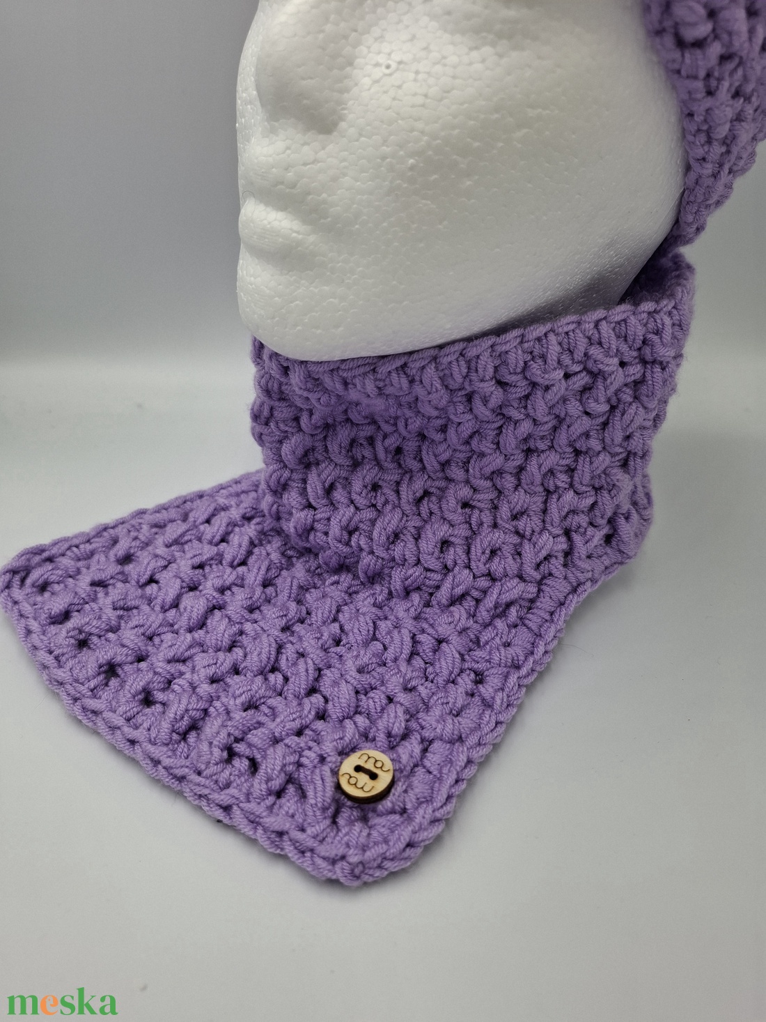 Mellkast is melegítő gyermek csősál - ruha & divat - sál, sapka, kendő - sál - Meska.hu