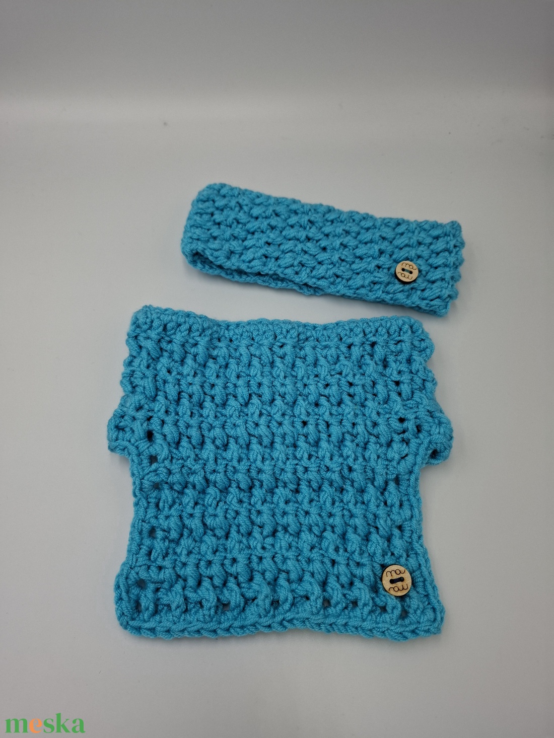 Mellkast is melegítő gyerek csősál  - ruha & divat - sál, sapka, kendő - sál - Meska.hu