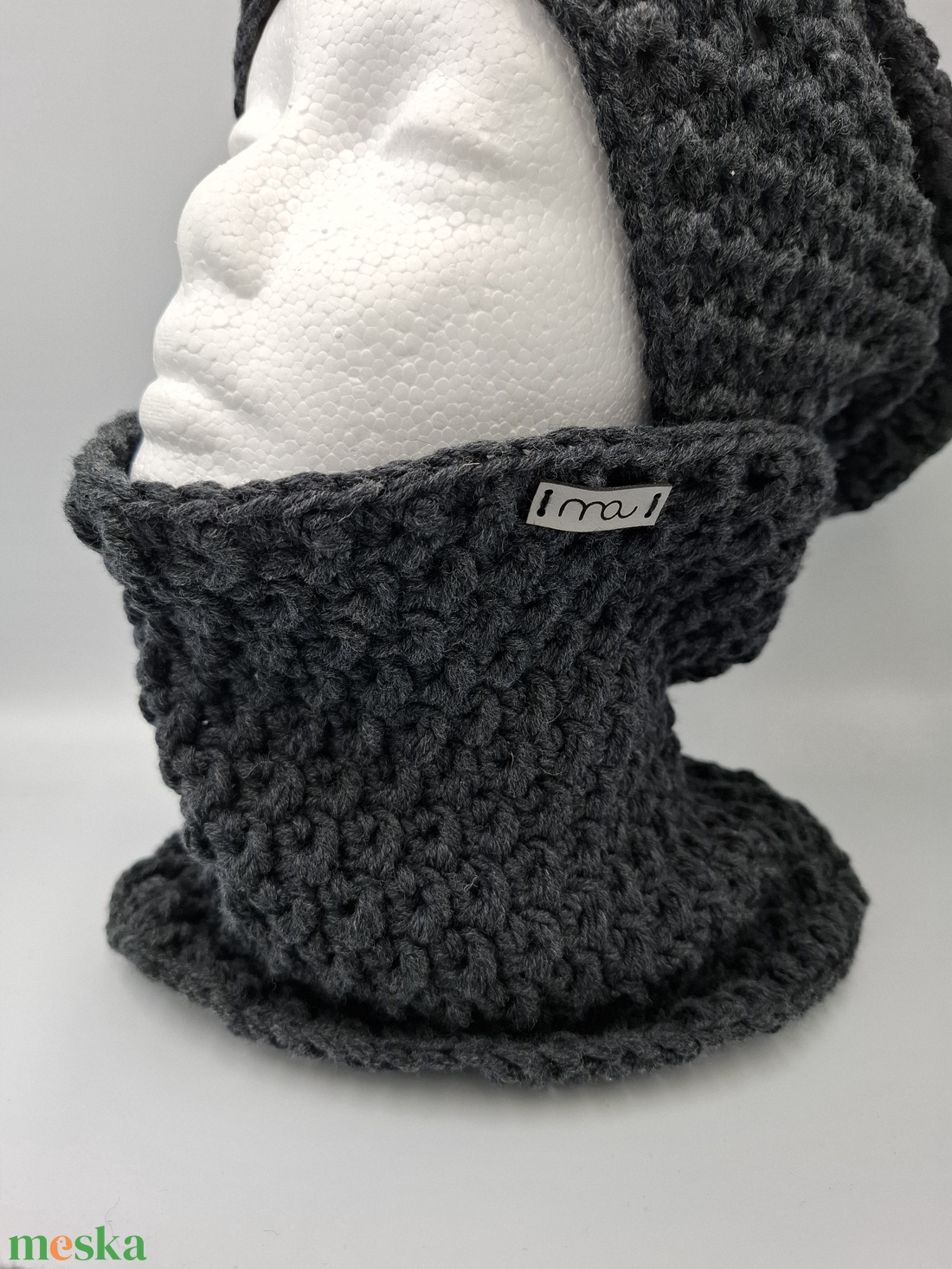 Merino gyapjú csősál - ruha & divat - sál, sapka, kendő - sál - Meska.hu