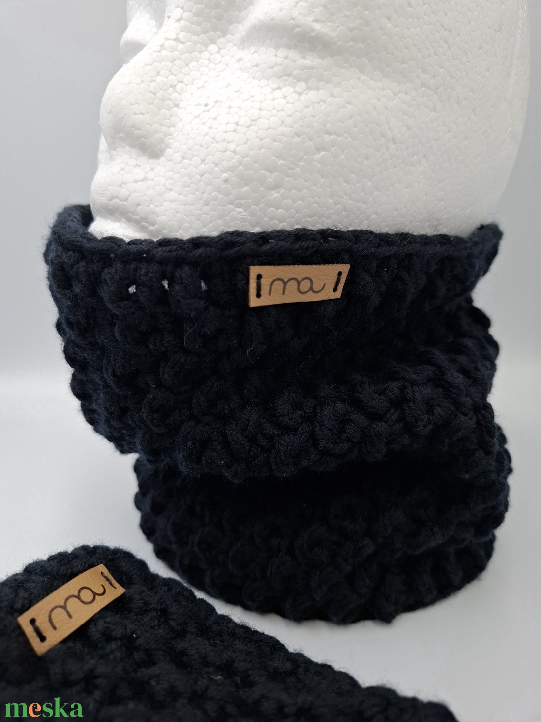 Merino gyapjú csősál - ruha & divat - sál, sapka, kendő - sál - Meska.hu