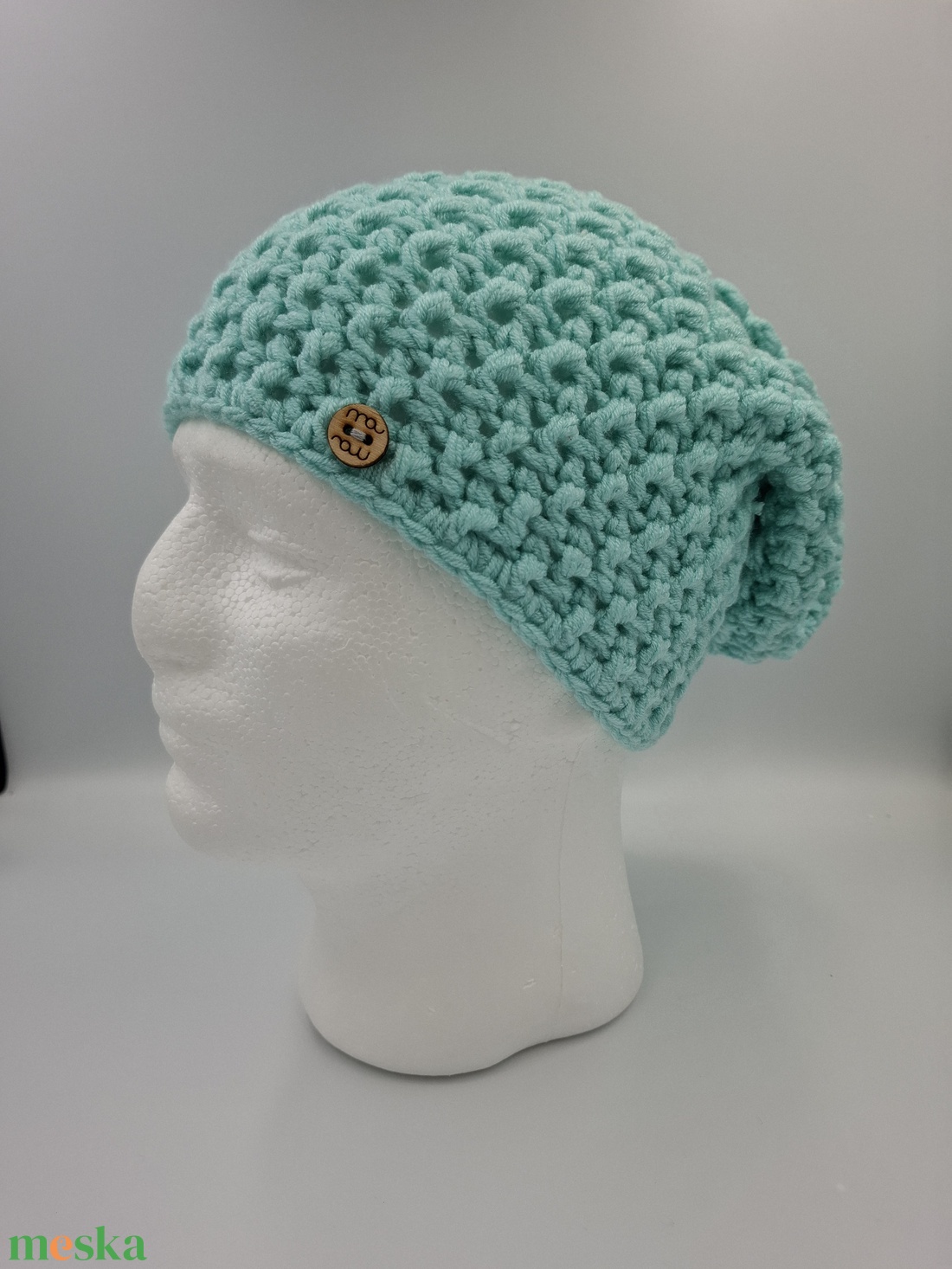 Horgolt sapka - ruha & divat - sál, sapka, kendő - sapka - Meska.hu